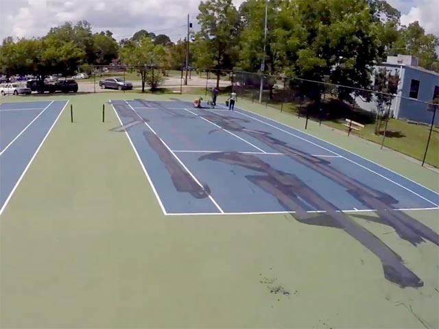 kerr street park tennis court resurfacing jacksonville