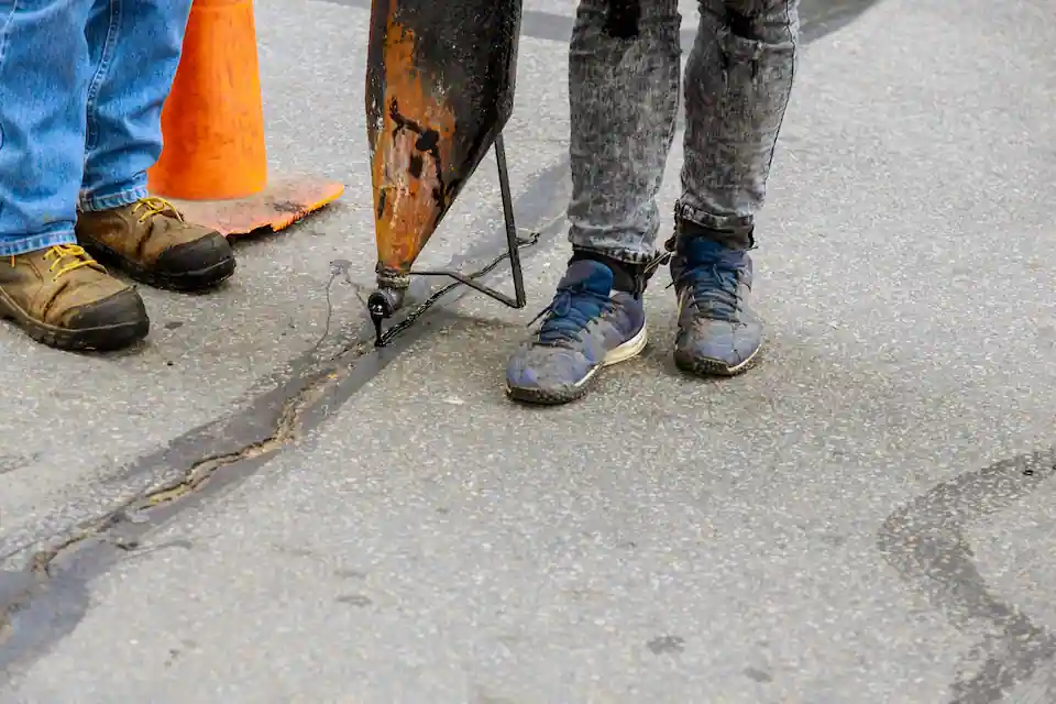driveway crack repair