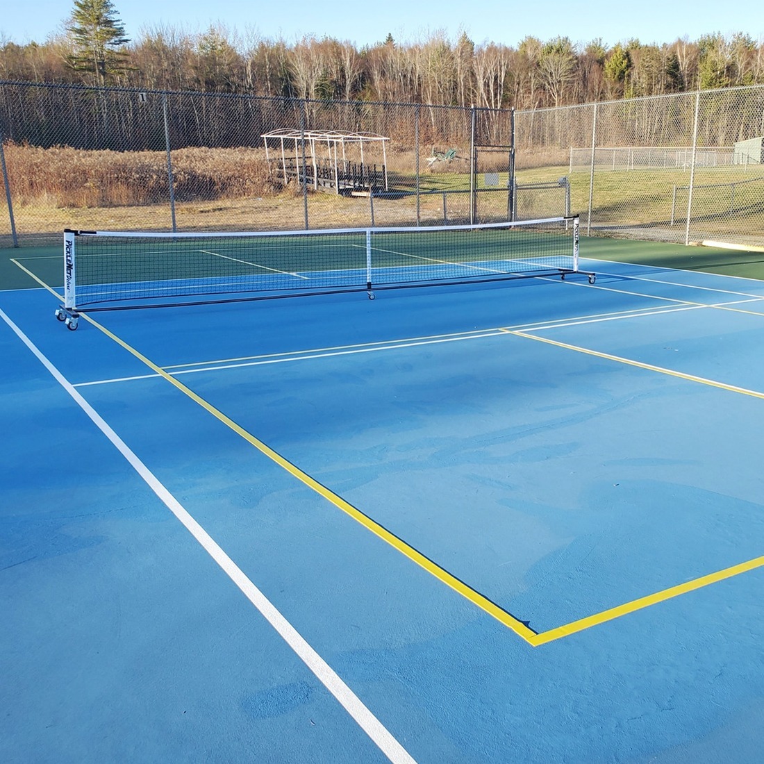 pickle ball court resurfacing